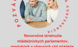 Pozvánka na novoročnú Národnú konferenciu mládežníckych parlamentov